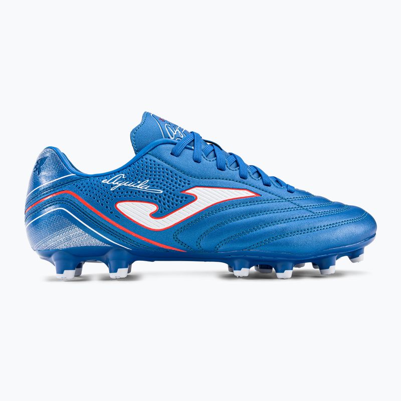 Ghete de fotbal Joma Aguila FG pentru bărbați, de culoare regală 2