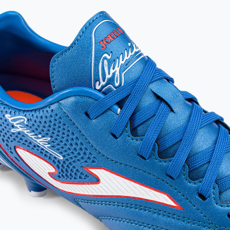 Ghete de fotbal Joma Aguila FG pentru bărbați, de culoare regală 8