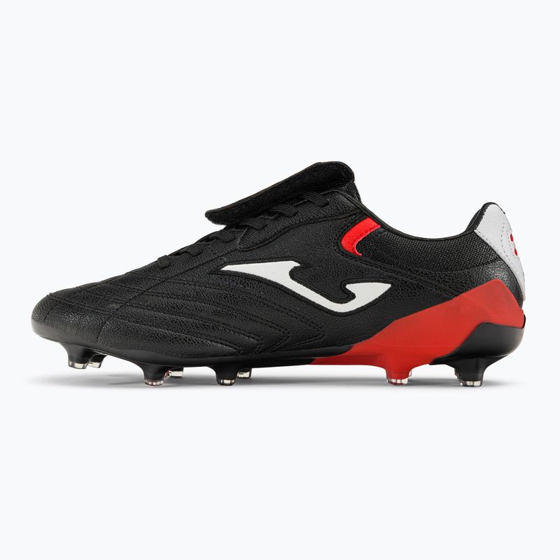 Ghete de fotbal Joma Aguila Cup FG pentru bărbați, negru/roșu 10