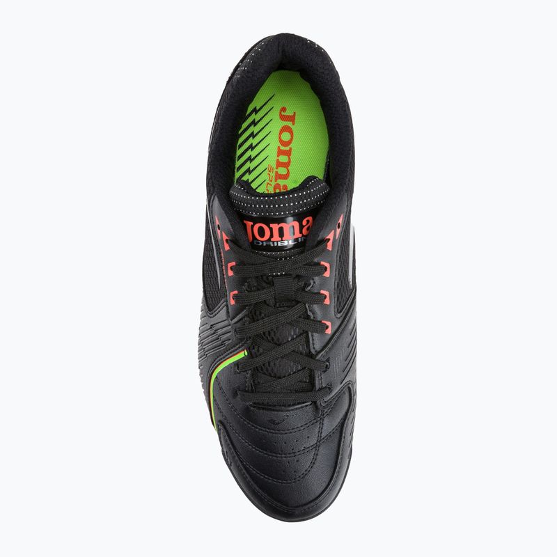 Ghete de fotbal pentru bărbați Joma Dribling IN negru/roșu 6