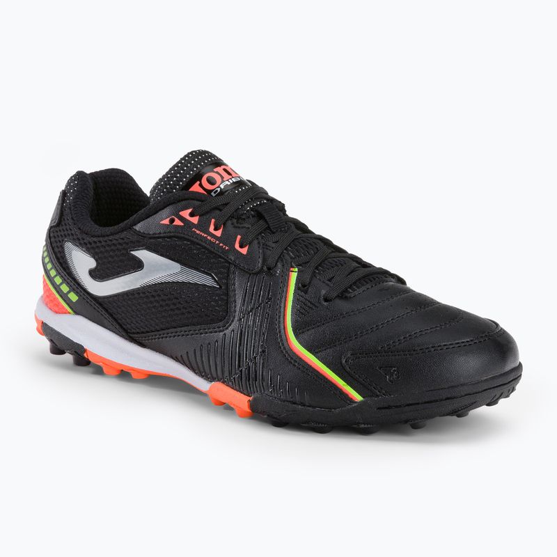 Ghete de fotbal Joma Dribling TF pentru bărbați, negru/roșu