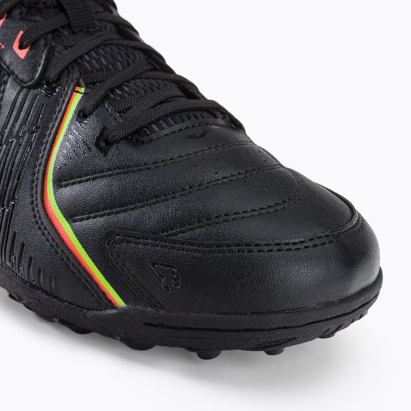 Ghete de fotbal Joma Dribling TF pentru bărbați, negru/roșu 8
