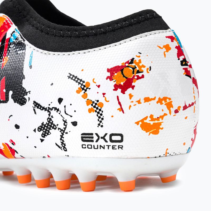 Joma Evolution AG ghete de fotbal pentru bărbați alb/negru/portocaliu 10