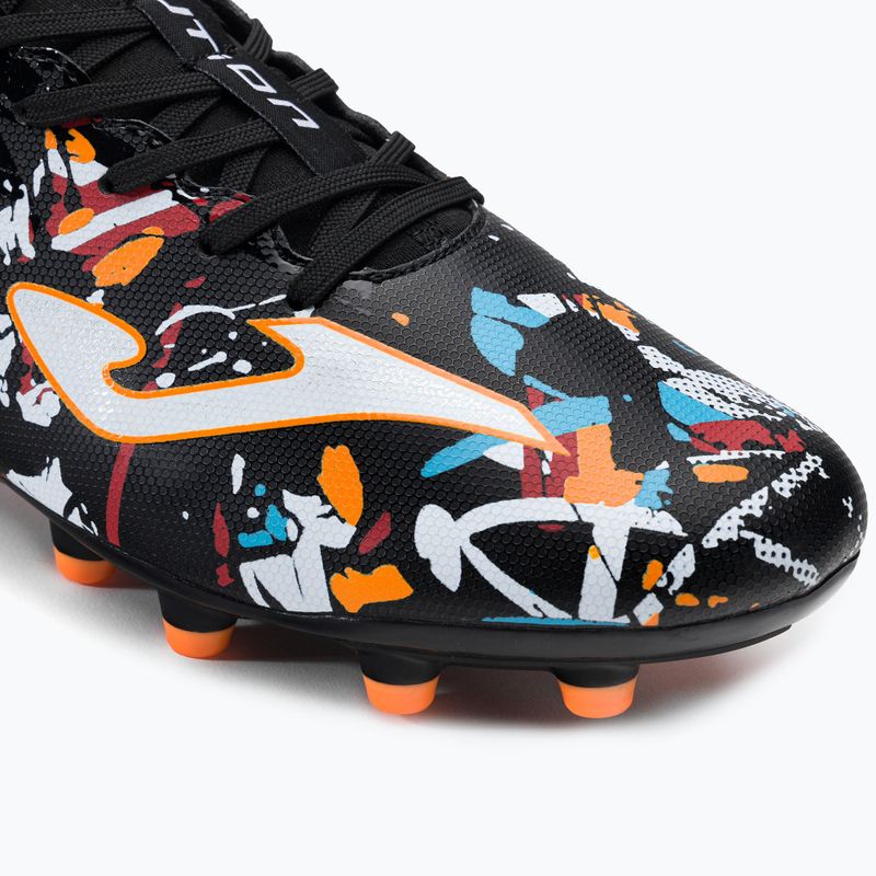Joma Evolution FG ghete de fotbal pentru bărbați negru/alb/roșu 7