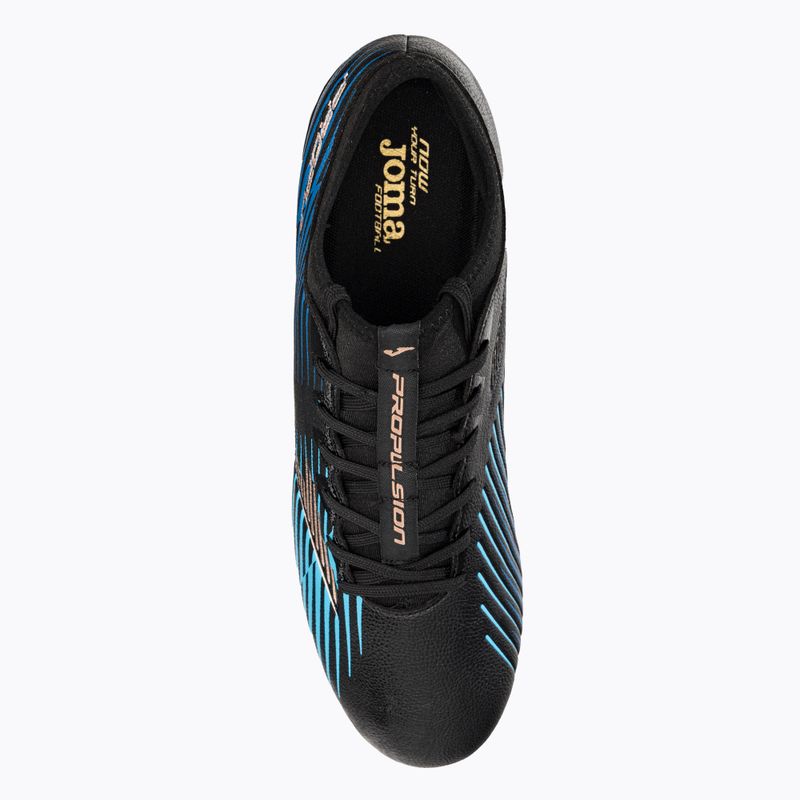 Joma Propulsion Cup AG ghete de fotbal pentru bărbați negru/albastru 6