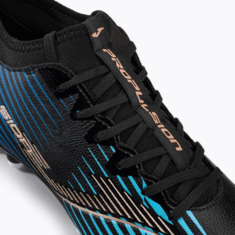Joma Propulsion Cup AG ghete de fotbal pentru bărbați negru/albastru 10