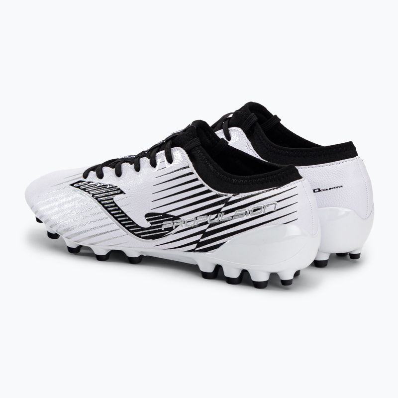 Joma Propulsion Cup AG ghete de fotbal pentru bărbați alb/negru 3