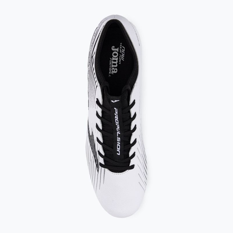 Joma Propulsion Cup AG ghete de fotbal pentru bărbați alb/negru 6