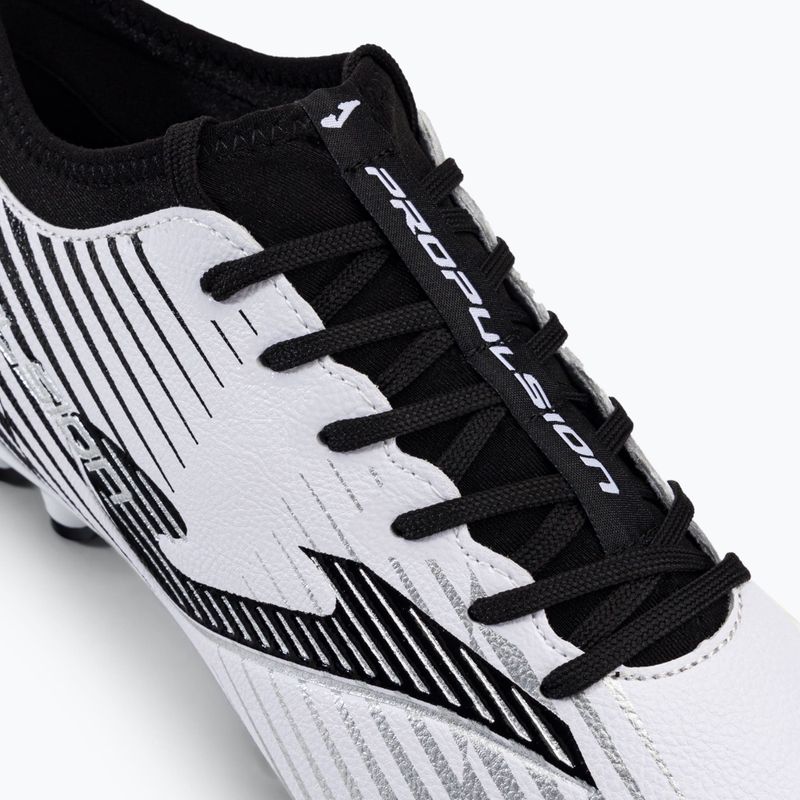 Joma Propulsion Cup AG ghete de fotbal pentru bărbați alb/negru 10