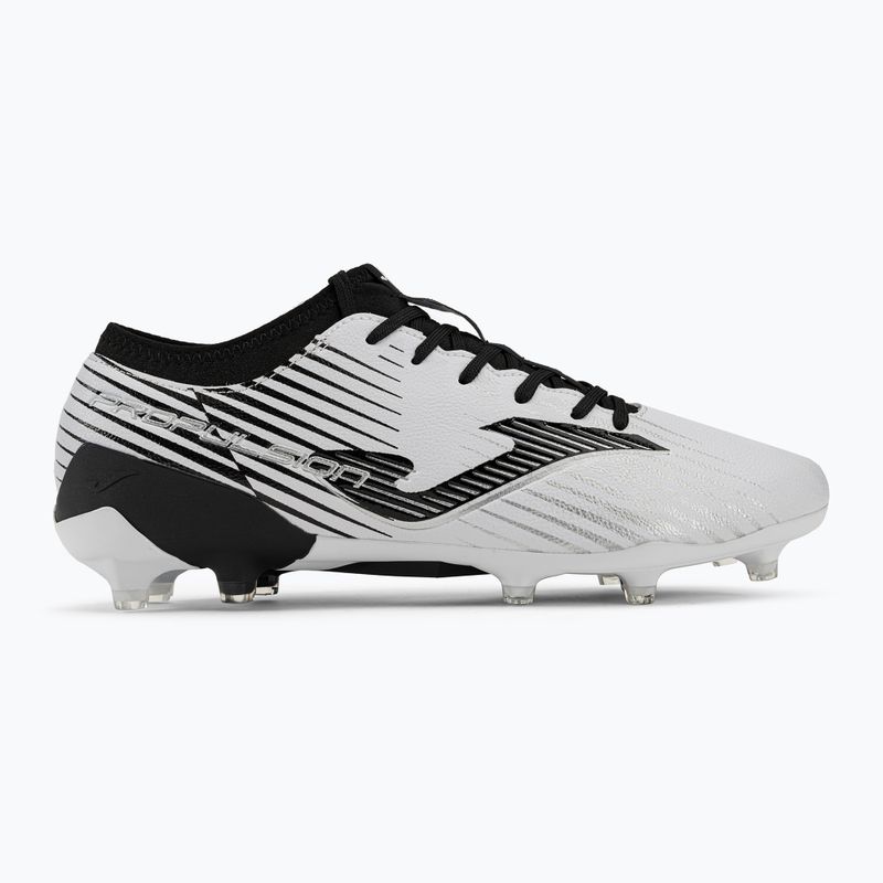 Joma Propulsion Cup FG ghete de fotbal pentru bărbați alb/negru 2