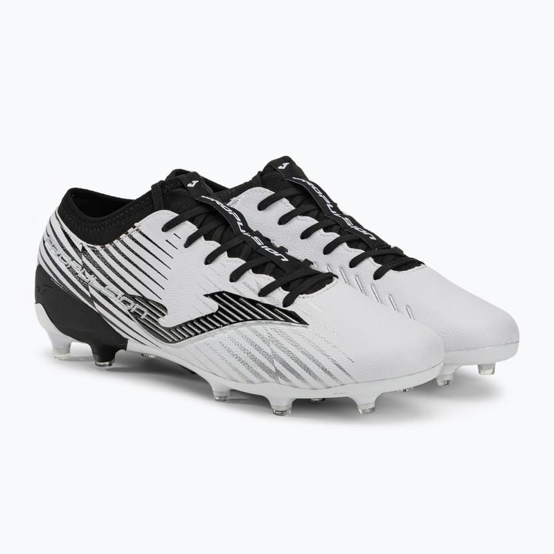 Joma Propulsion Cup FG ghete de fotbal pentru bărbați alb/negru 4