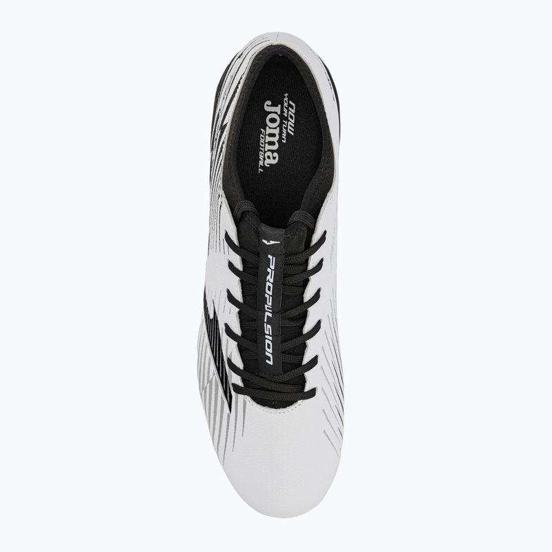 Joma Propulsion Cup FG ghete de fotbal pentru bărbați alb/negru 6