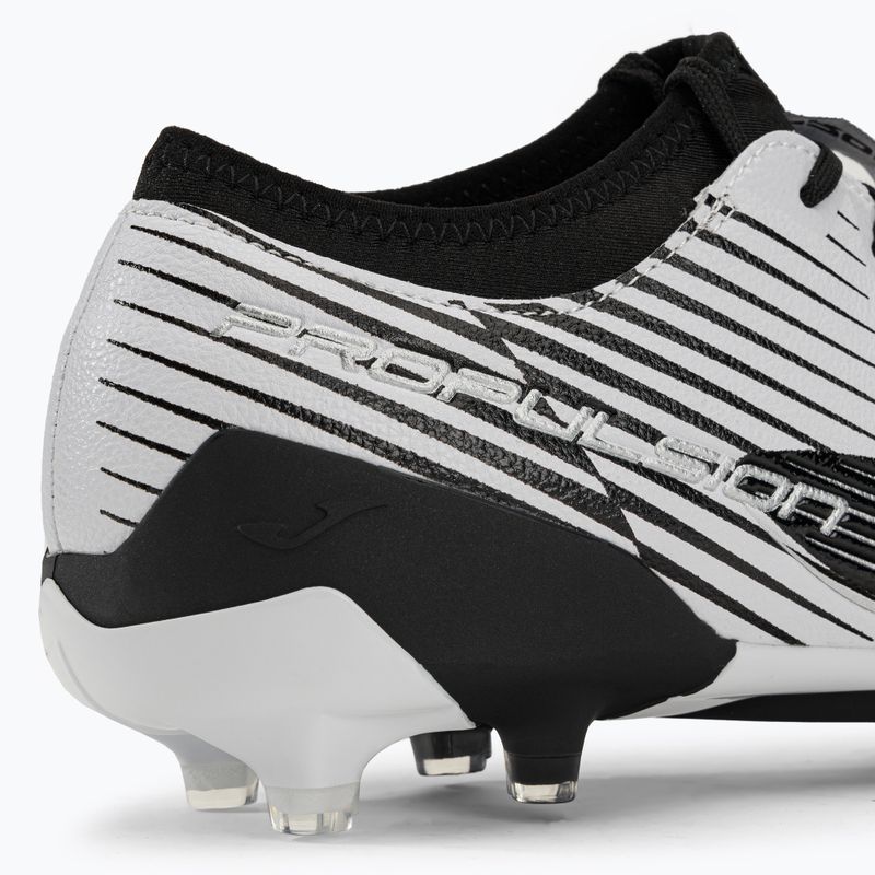 Joma Propulsion Cup FG ghete de fotbal pentru bărbați alb/negru 9