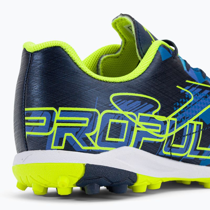 Joma Propulsion TF ghete de fotbal pentru copii navy/galben 8