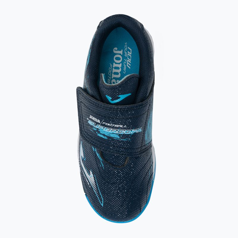 Ghete de fotbal pentru copii Joma Super Copa IN navy 6