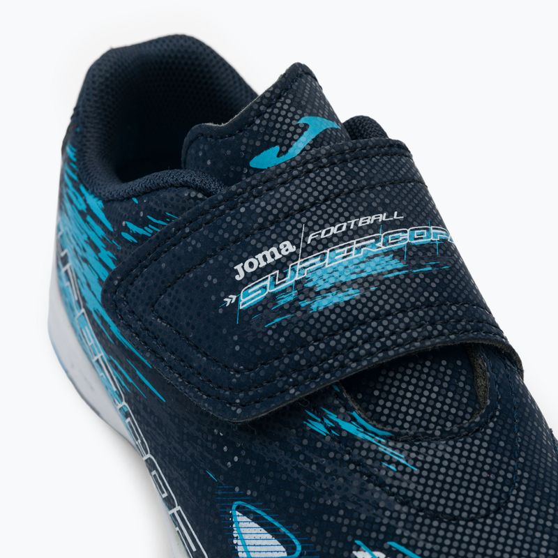 Ghete de fotbal pentru copii Joma Super Copa IN navy 9