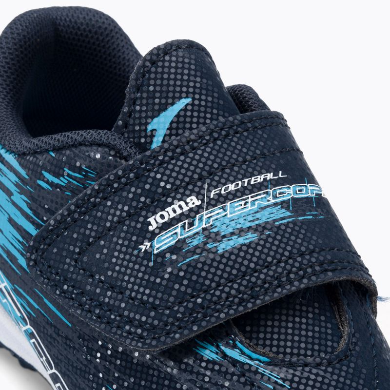 Joma Super Copa TF ghete de fotbal pentru copii navy 9