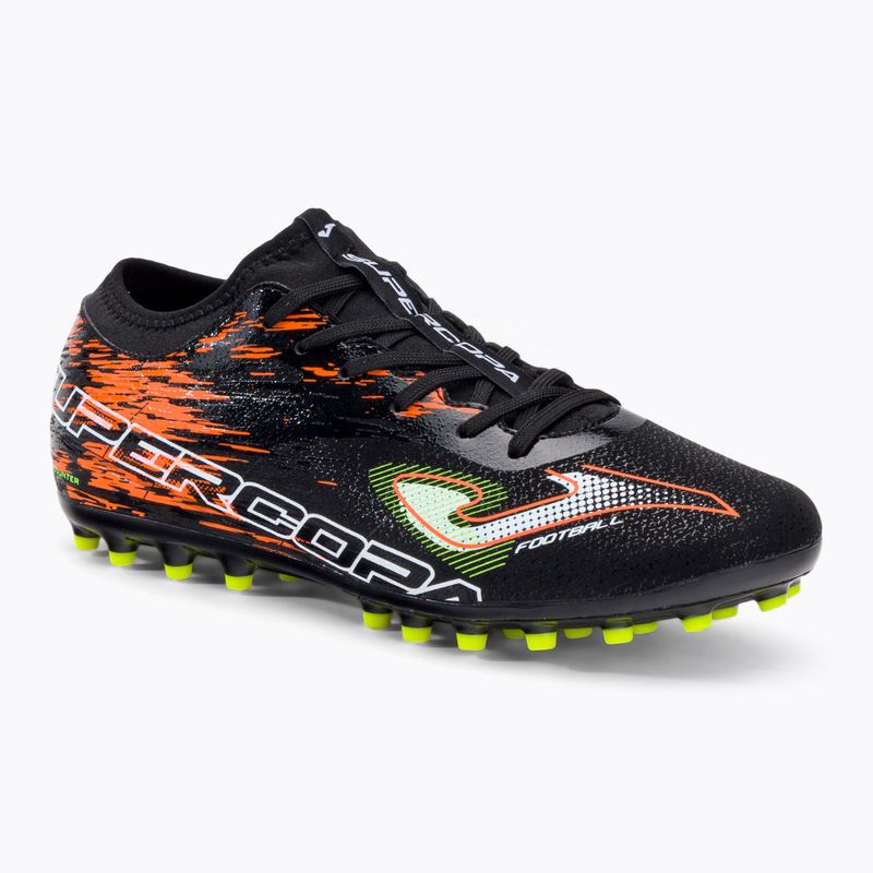 Joma Super Copa AG ghete de fotbal pentru bărbați negru/coral