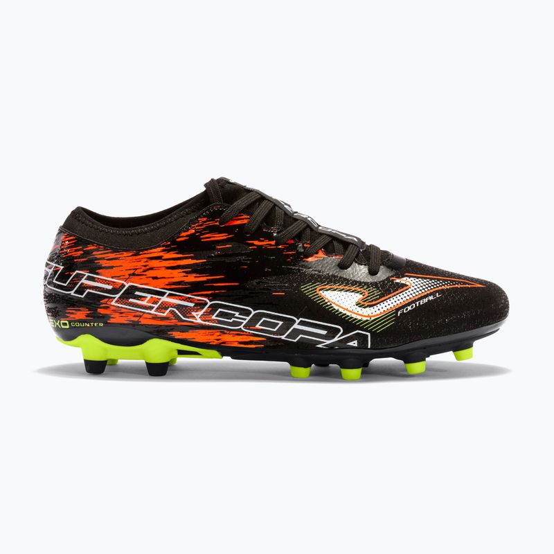 Joma Super Copa FG negru/coral ghete de fotbal pentru bărbați 10