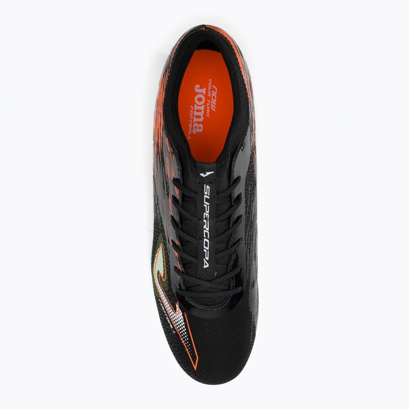 Joma Super Copa FG negru/coral ghete de fotbal pentru bărbați 6