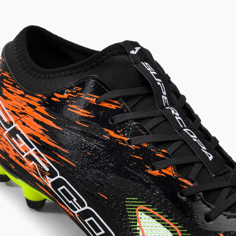 Joma Super Copa FG negru/coral ghete de fotbal pentru bărbați 9