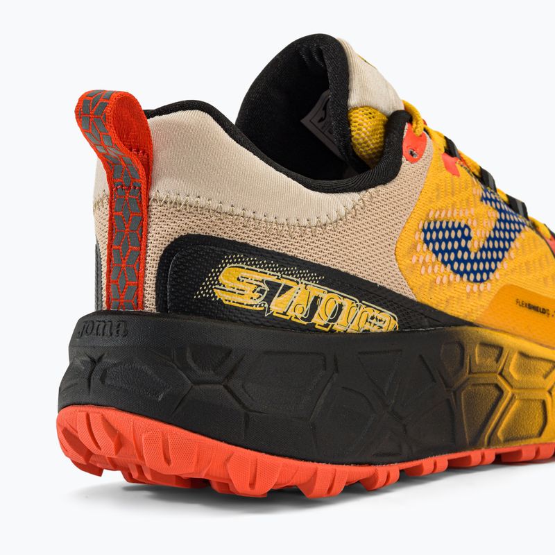 Joma Tk.Sima 2328 pantofi de alergare pentru bărbați galben și negru TKSIMS2328 9