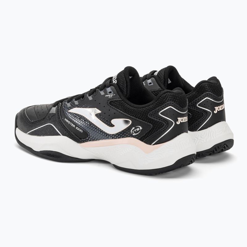 Încălțăminte de tenis pentru femei Joma Master 1000 Lady P black/pink 3