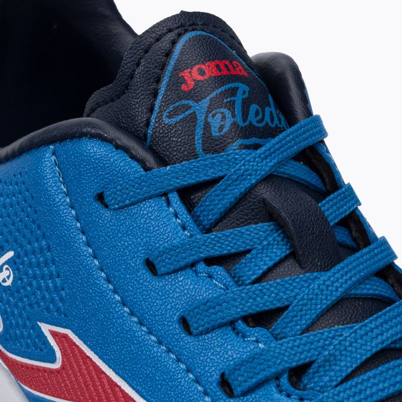 Joma Toledo IN royal/roșu ghete de fotbal pentru copii 9
