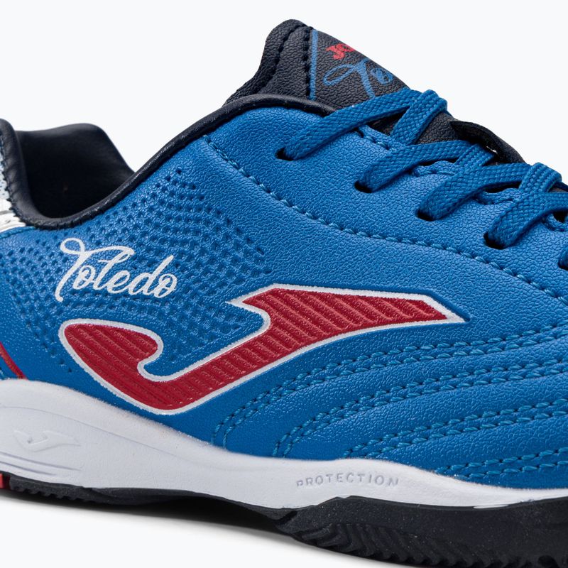 Joma Toledo IN royal/roșu ghete de fotbal pentru copii 10