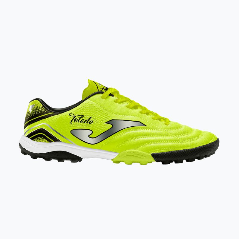 Joma Toledo TF ghete de fotbal pentru copii Lemon fluor/negru 11