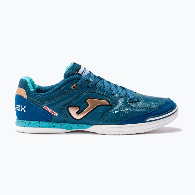 Ghete de fotbal pentru bărbați Joma Top Flex IN petroleum/gold 11