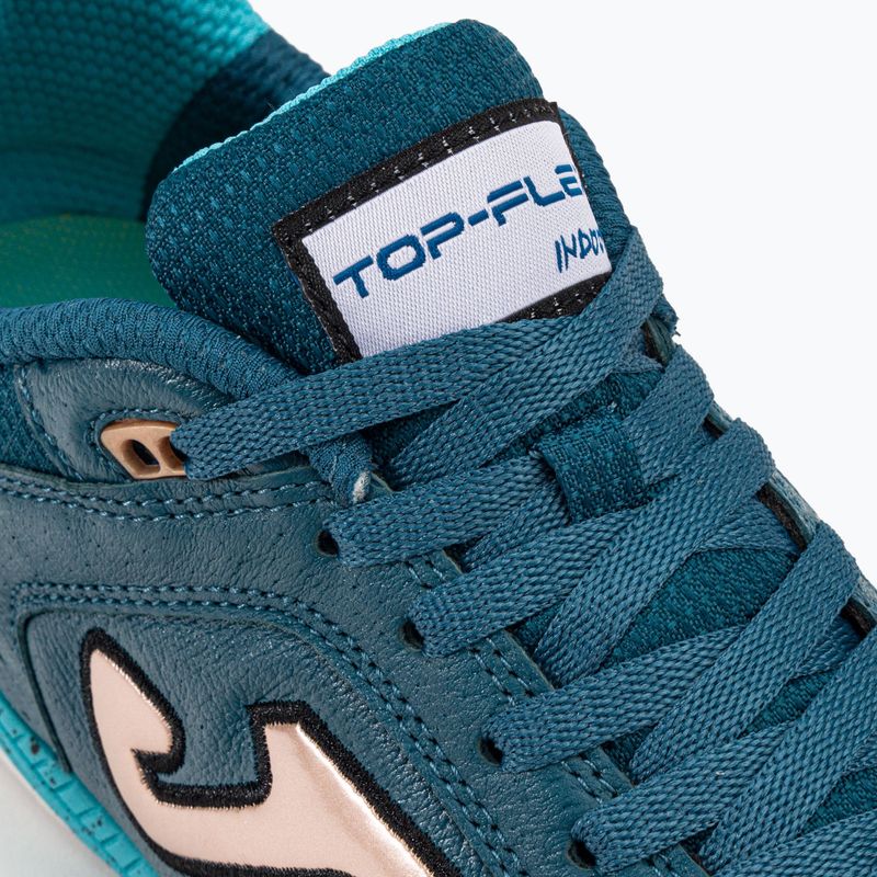 Ghete de fotbal pentru bărbați Joma Top Flex IN petroleum/gold 8