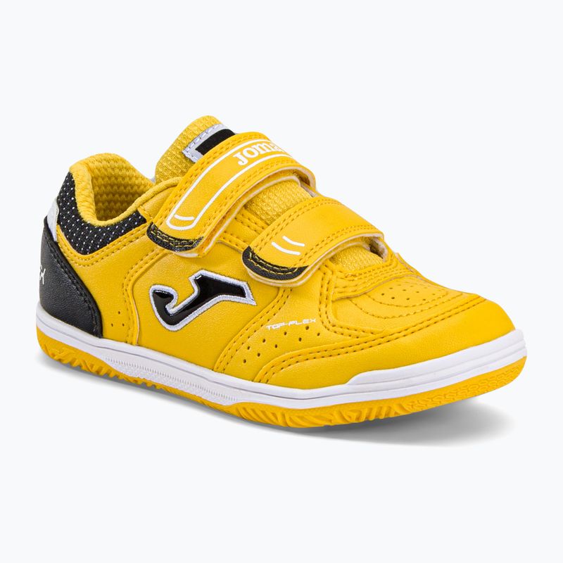 Cizme de fotbal pentru copii Joma Top Flex IN portocaliu/safron/negru