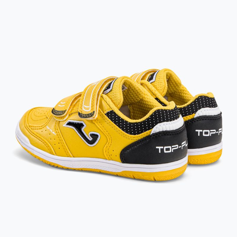 Cizme de fotbal pentru copii Joma Top Flex IN portocaliu/safron/negru 3
