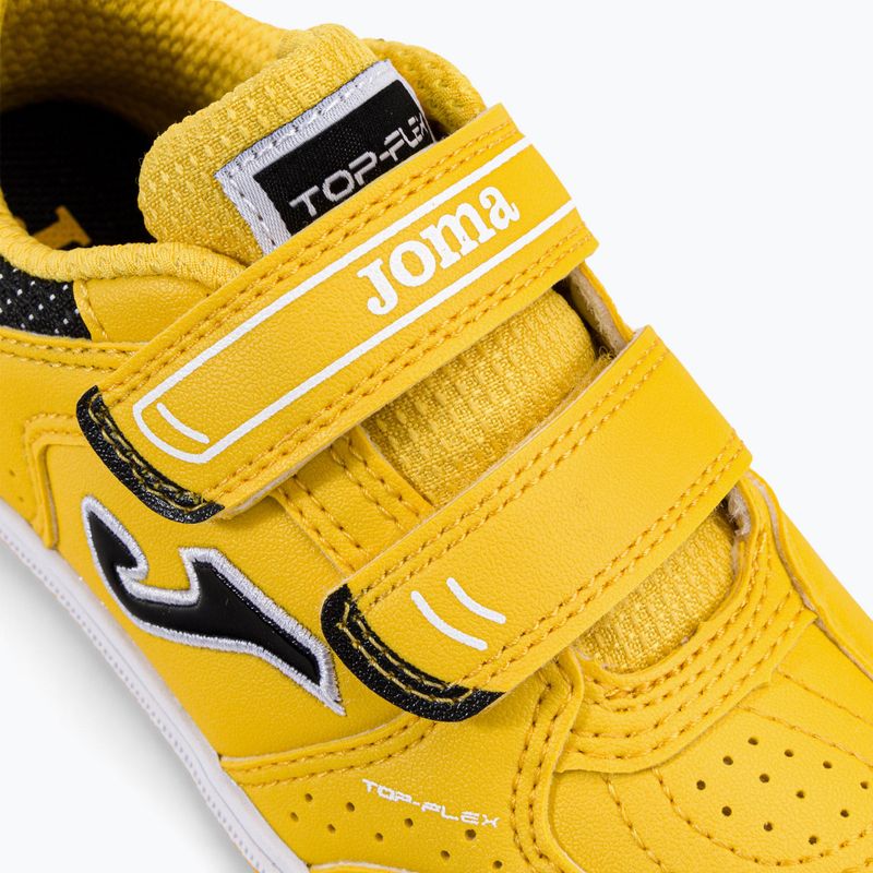 Cizme de fotbal pentru copii Joma Top Flex IN portocaliu/safron/negru 8