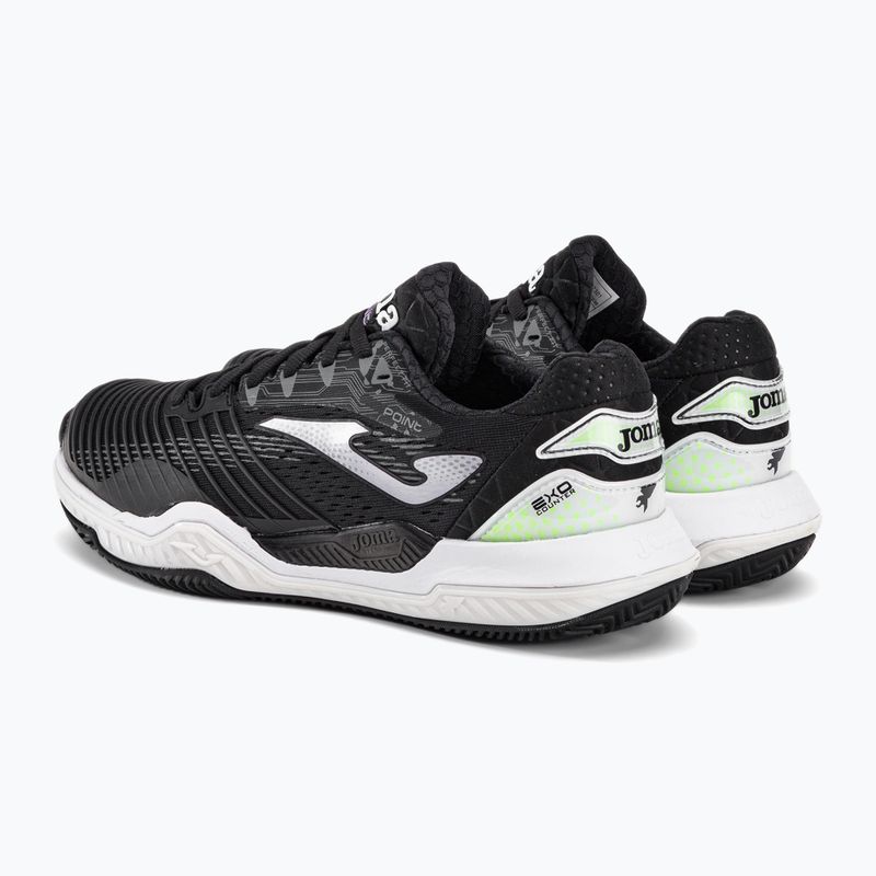 Pantofi de tenis pentru femei Joma T.Point Lady 2301 negru/roz TPOILS2301P 3