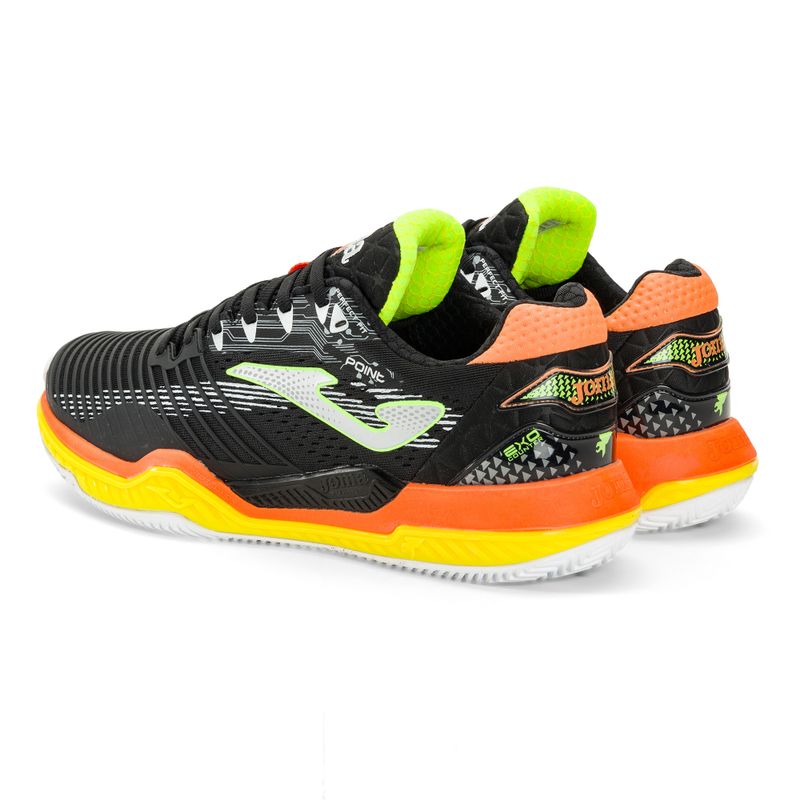 Încălțăminte de tenis pentru bărbați Joma Point P black/orange 3