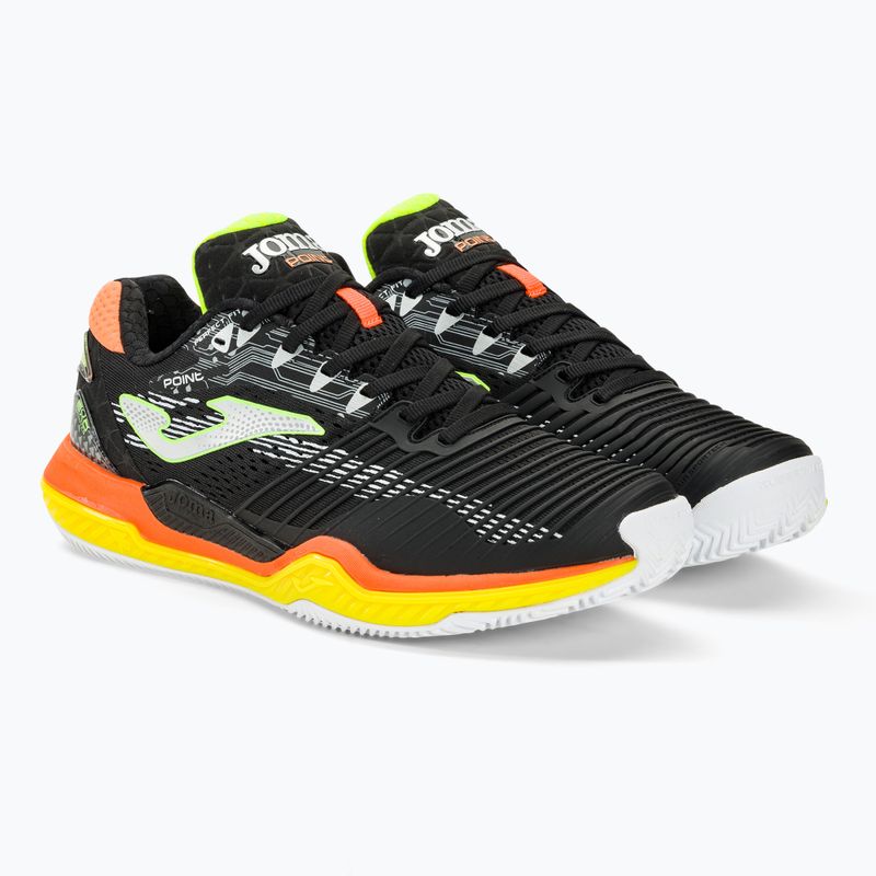 Încălțăminte de tenis pentru bărbați Joma Point P black/orange 4