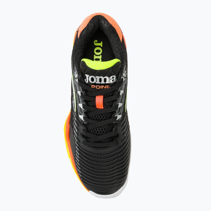 Joma T.Point pantofi de tenis pentru bărbați negru și portocaliu TPOINS2301T 5