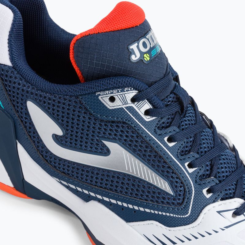 Joma T.Set Padel pantofi de tenis pentru bărbați albastru marin și alb TSETS2332P 7