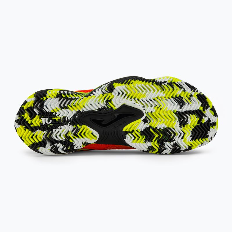 Încălțăminte de tenis pentru bărbați Joma Smash P orange fluor 4