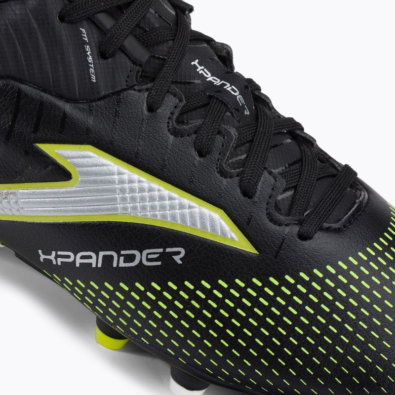 Joma ghete de fotbal pentru bărbați Xpander FG negru/lemon fluor 7