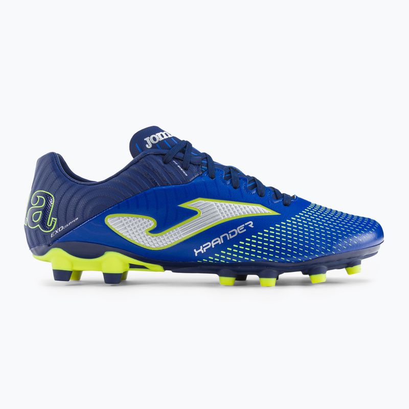 Joma ghete de fotbal pentru bărbați Xpander FG royal/green fluor 2