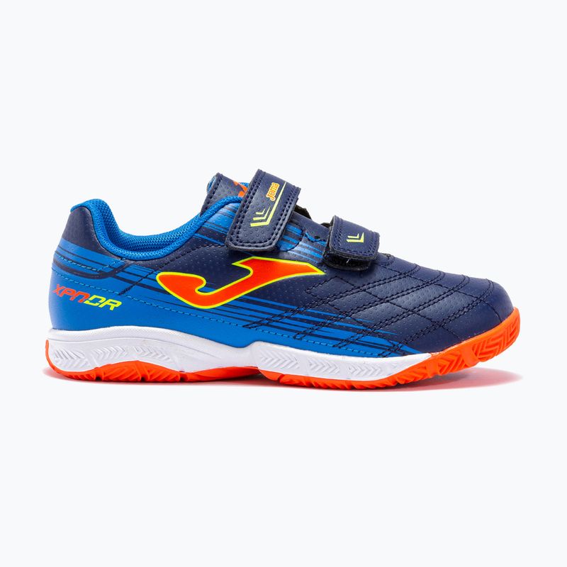Joma Xpander IN navy/orange fluor pentru copii ghete de fotbal pentru copii 11