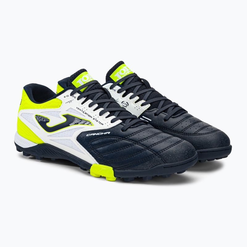 Ghete de fotbal pentru bărbați Joma Cancha TF navy/alb 4