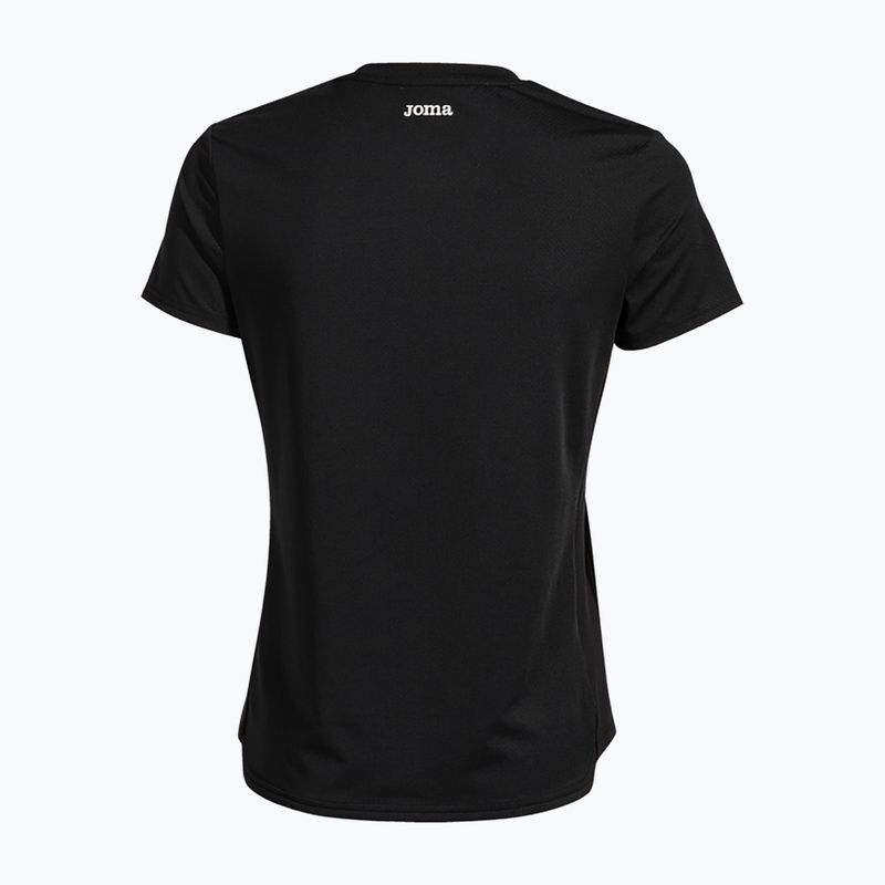 Tricou de tenis pentru femei Joma Smash negru 2