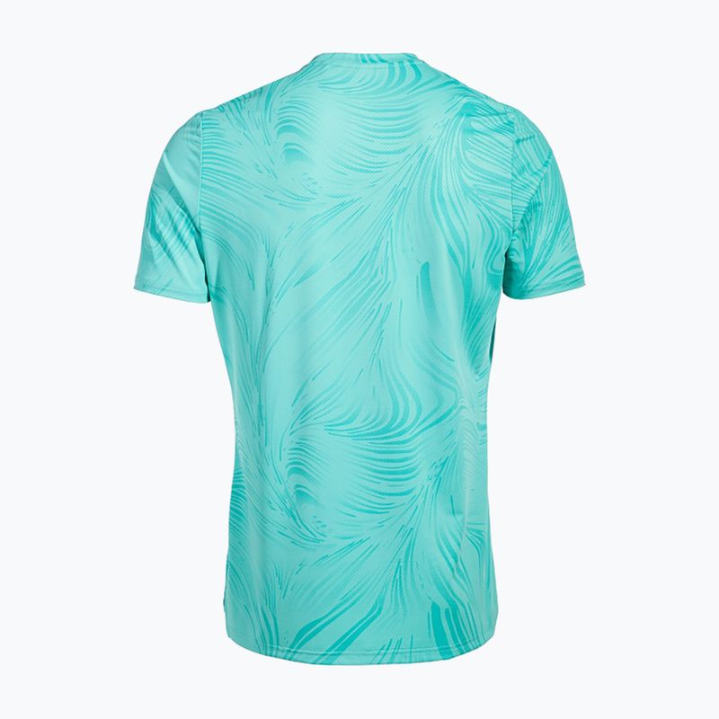 Tricou de tenis pentru bărbați Joma Challenge turcoaz 2