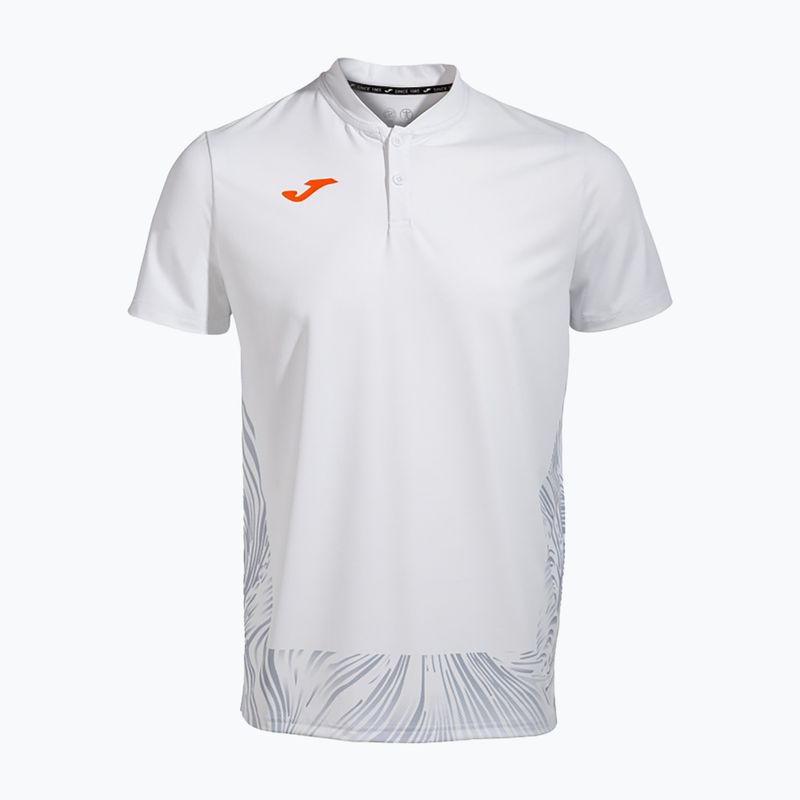 Tricou de tenis pentru bărbați Joma Challenge Polo alb