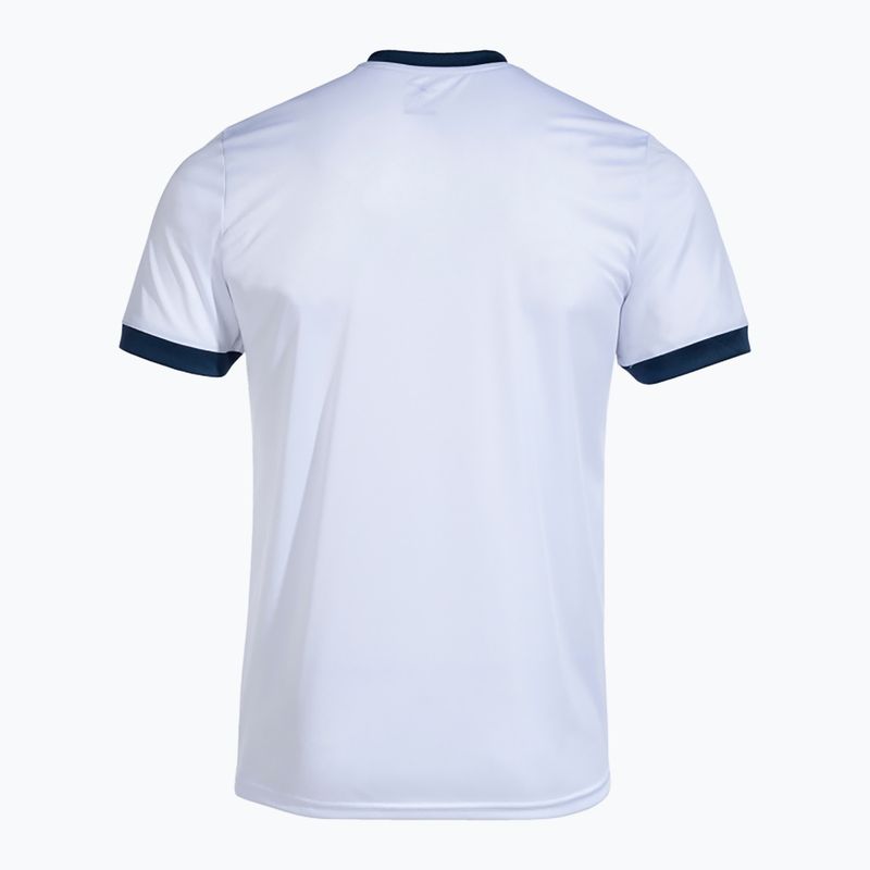 Tricou de tenis pentru bărbați Joma Court white/royal 2
