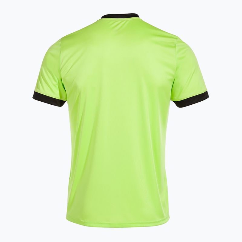 Tricou de tenis pentru bărbați Joma Court lime/black 6
